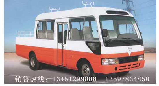 江淮6米9座柴油機電力工程車(chē)（國六）