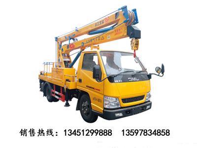 江鈴單排13.5米上藍牌高空作業(yè)車(chē)