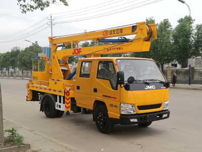 江鈴雙排13.3米上藍牌高空作業(yè)車(chē)