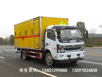 東風(fēng)多利卡易燃氣體廂式運輸車(chē)（國六）