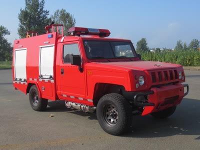 北汽吉普越野水罐消防車(chē)（上藍牌）