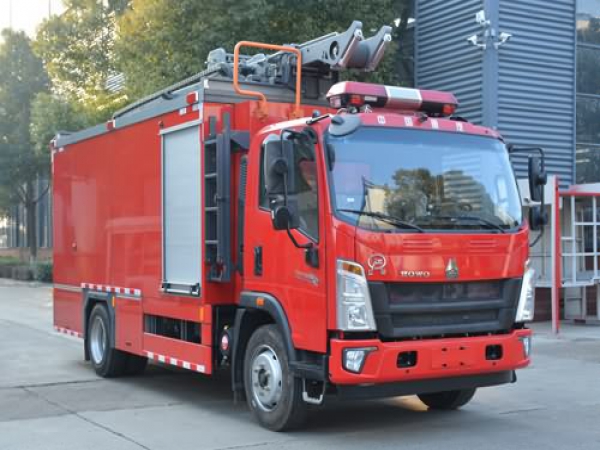 重汽輕卡布管車(chē)（水帶敷設車(chē)）