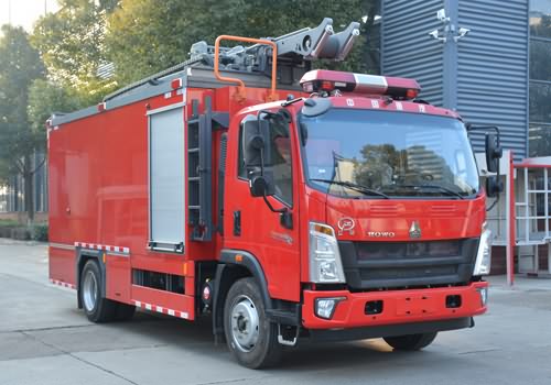 重汽輕卡布管車(chē)（水帶敷設車(chē)）